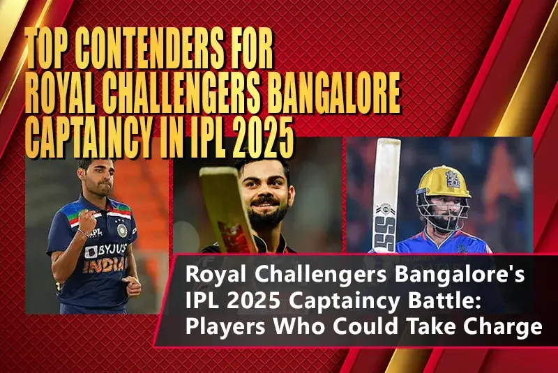 Royal Challengers Bangalore IPL 2025 Captaincy Contenders